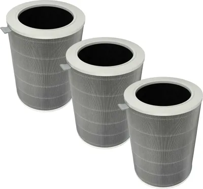 Produktbild von vhbw 3x H11 Filter kompatibel mit Xiaomi Smart Air Purifier 4 Luftreiniger - Ersatz-Filter