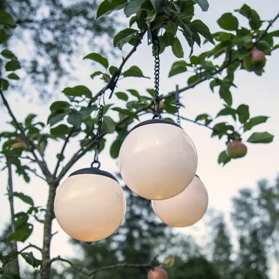 Zdjęcie produktu dla Zestaw 3 lamp ogrodowych Led solarnych GLOBUS