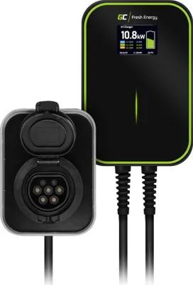 Produktbild von Green Cell Wallbox Ev Powerbox 22Kw Mit Steckdose & Rfid