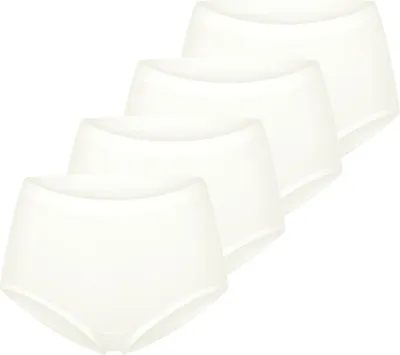 Produktbild von sloggi 4er Pack GO Sense High Waist Panty High Waist Panty im modernen Design, Super weich und komfortabel, Mit kleinem Heatseal Markenschriftzug über dem Beinabschluss