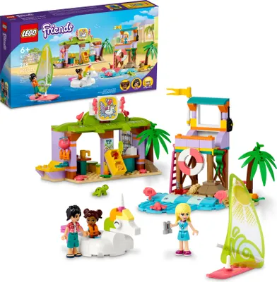 Zdjęcie produktu dla LEGO Friends Plaża surferów, Zestaw do budowania, 6 lat(a), Plastik, 288 szt., 477 g