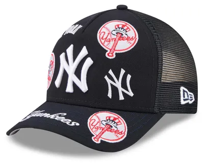 Obrázek produktu pro Kšiltovka New Era 940MC AF Trucker MLB All Over NY Yankees Cap Navy - UNI