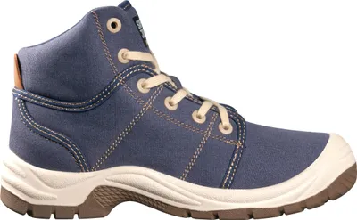 Produktbild von Safety Jogger Sicherheitsstiefel S1P DESERT, Canvas Obermaterial, blau, Gr. 42
