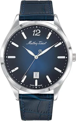 Obrázek produktu pro Zegarek męski MATHEY-TISSOT H411ABU granatowy klasyczny