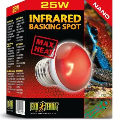 Obrázok produktu pre Teráriová lampa Exo Terra Basking Spot Nano, 25 W, biela, osvetlenie pre plazy, pre malé teráriá
