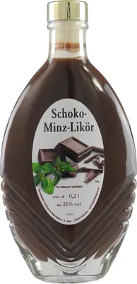 Produktbild von Schoko-Minz-Likör (0,2 l / 25 % vol.)