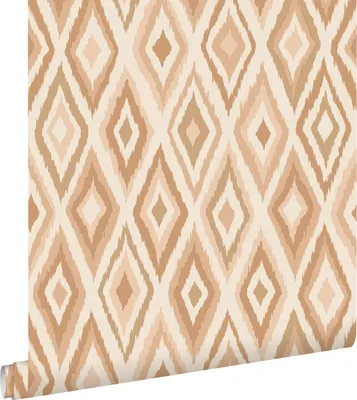 Produktbild von ESTAhome Tapete Karomuster Hellbraun 50 x 900 cm