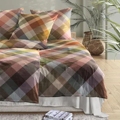 Produktbild von Irisette Flausch-Baumwolle Bettwäsche Zobel 8631 multi 135x200 cm + 80x80 cm