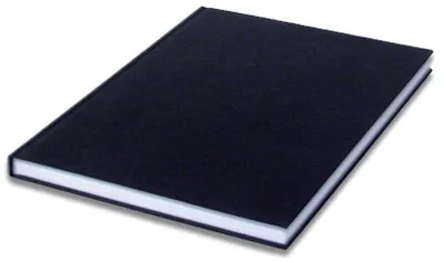 Produktbild von Rössler S.O.H.O. gebundenes Notizbuch A4 96Blatt 192 Seiten schwarz