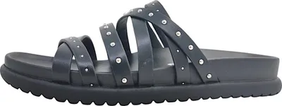 Produktbild von Tamaris  Damenschuhe Sandalen Flach Pantolette Schwarz Freizeit, Schuhgröße:37 EU