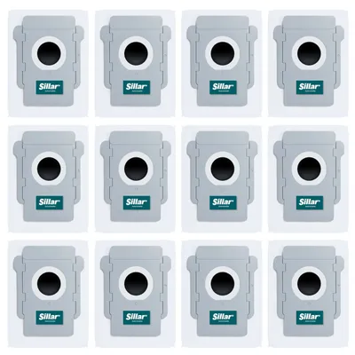 Produktbild von Sillar 12× Staubbeutel Ersatz für iRobot Roomba i7/i7+ & s9/s9+ – 3-lagig, synthetisch