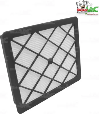 Produktbild von MisterVac Staubsaugerfilter Hepa Filter Ersatzfilter kompatibel mit Grundig VCC 7170 ECO, GMS3730