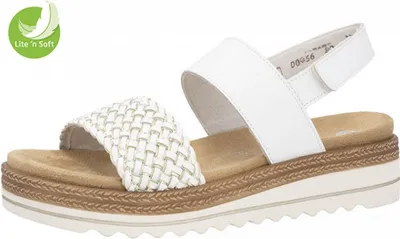 Produktbild von Remonte Damenschuhe Sandalette Weiß Freizeit, Schuhgröße:40 EU