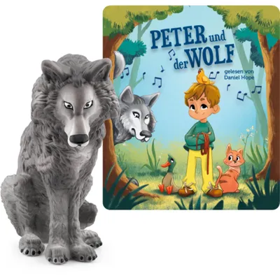 Zdjęcie produktu dla tonies Peter und der Wolf, Zabawka pozytywka, 6 lat(a), Szary