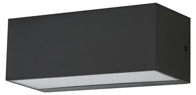 Zdjęcie produktu dla Oprawa zewnętrzna OSRAM ENDURA STYLE IDRI WALL, 12,5 W, 700 lm, kinkiet, kolor ciemnoszary, stopień ochrony IP65, temperatura barwowa 3000 K, barwa światła: ciepła biel