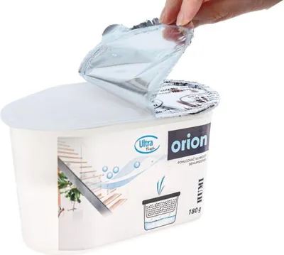 Image de Orion | Déshumidificateur d'air - Vert - 180 G - Odeur neutre - Granulés - Jusqu'a 20 m2.