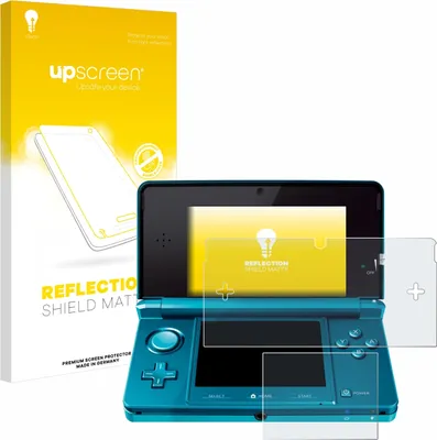 Produktbild von upscreen Schutzfolie für Nintendo 3DS Displayschutz Displayschutzfolie Folie Matt Entspiegelungsfolie