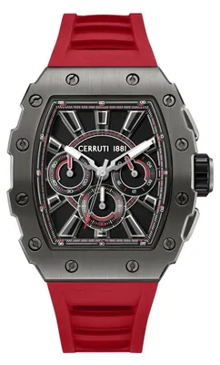 Image de Cerruti 1881 Chronographe Gubbio, rouge