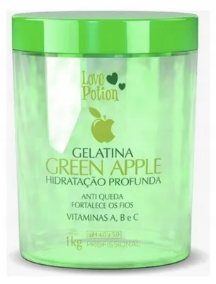 Zdjęcie produktu dla Żelatyna green apple LOVE POTION Gelatina