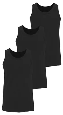Produktbild von H.I.S. Tanktop , Unterziehshirt, Unterhemd für Herren schwarz Größe 5
