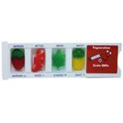 Zdjęcie produktu dla Pudełko na tabletki pierwszej pomocy wypełnione żelkami owocowymi 25g