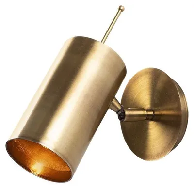 Image de Applique murale Lampe en métal finition antique 9 x 22 x 23 cm E27 40 W IP20 Scandinave