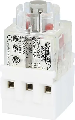 Produktbild von Georg Schlegel Leucht-Tastkontaktgeber, 2Ö Kontaktgeber BZ_K, beleuchtbar Schraubanschluss, Querschnitt 0,34mm² -