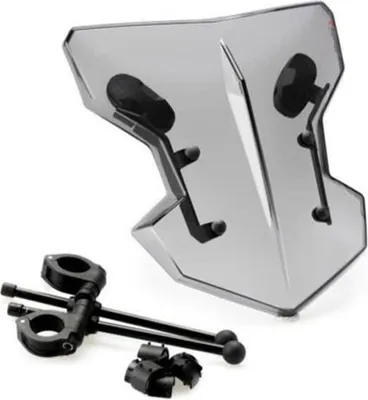 Immagine prodotto di Cupolino PUIG flanker fumè chiaro omologato ABE per Yamaha