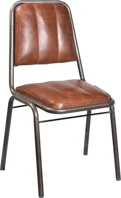 Produktbild von 2er-Set Esszimmerstühle Brooklyn - Leder Braun