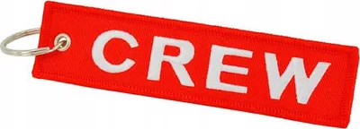 Produktbild von CREW Schlüsselanhänger RED Team Schlüsselanhänger Original Geschenk