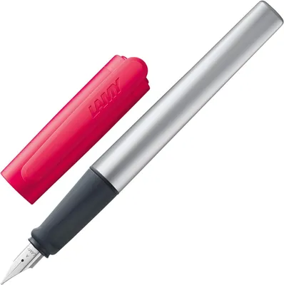 Obrázek produktu pro Plnicí pero LAMY nexx s náplní karmínová/stříbrná A (pro začátečníky)