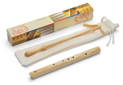 Image de Flûte pentatonique en bois Choroi 432 Hz - Instrument de musique en érable