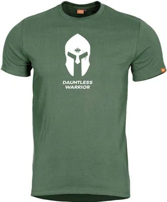 Produktbild von Pentagon Ageron Spartan Helmet Kurzarm-t-shirt Grün L Herren Grün L