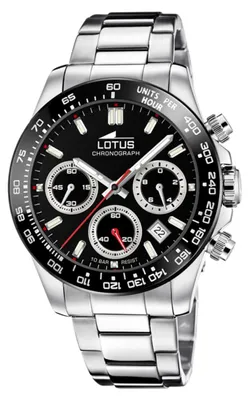 Produktbild von Lotus Herren Uhr Classic Elegant Edelstahl Armbanduhr silber UL18912/6