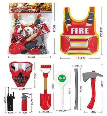 Imagen del producto de Conjunto de bombero con chaleco