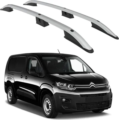 Obrázek produktu pro TURTLE STŘEŠNÍ LIŠTA CROWN CITROEN BERLINGO ALL 2019 2020 2021 2022 2023 2024 (SWB)  , Silver