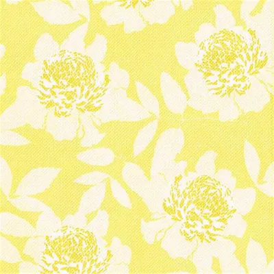 Produktbild von 50 Papstar Servietten ROYAL Collection 1/4-Falz 40 cm x 40 cm gelb Adele 85010