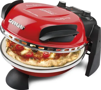 Obrázok produktu pre G3Ferrari G10006 Pec na pizzu 400 °C, kamenný plech, 1200 W, červená, nová