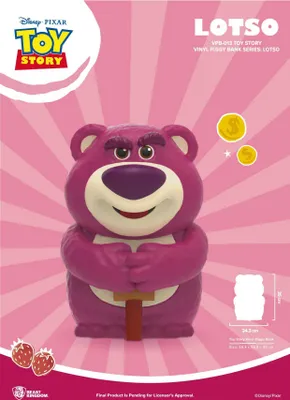 Obrázek produktu pro Pokladnička Toy Story Lotso 35 cm