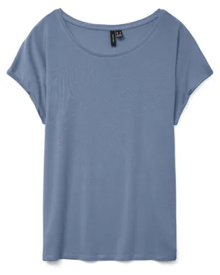 Immagine prodotto di VERO MODA, maglietta a tinta unita Vmava, modello Ss, collezione JRS Noos