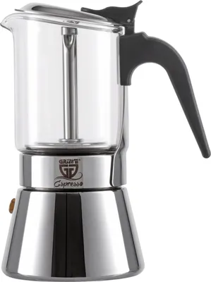 Produktbild von GRÄWE Espressokocher mit Glaskanne, 4 Tassen