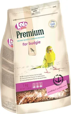 Zdjęcie produktu dla LoLo Pets PREMIUM 1kg pokarm dla papużek falistych