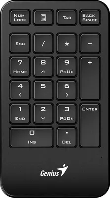 Immagine prodotto di Genius NumPad 1000, tastierino numerico wireless, nero