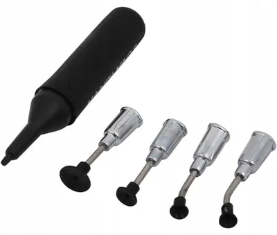 Produktbild von Rosfix Vakuumgreifer für BGA- und Elektronikkomponenten | 70 mm Halter Länge, 13 mm Durchmesser, 4 Silikonspitzen | ESD-sicher