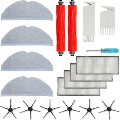 Produktbild von Jopassy 19-er Ersatzteile Kit Satz Für Xiaomi Roborock S7 S7 + S7 Plus S7 Max Modell Staubsauger Zubehör