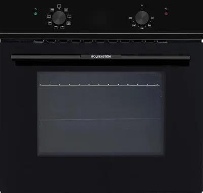 Produktbild von Wolkenstein Einbaubackofen WMO 70 schwarz mit ECO Funktion und