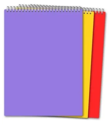 Image de Cahier à spirales A4/80 feuilles TW, quadrillé mix PENMATE