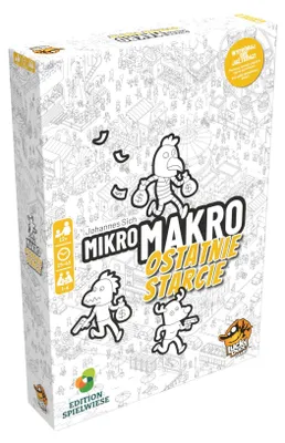 Zdjęcie produktu dla MikroMakro 4 Ostatnie Starcie Gra Planszowa