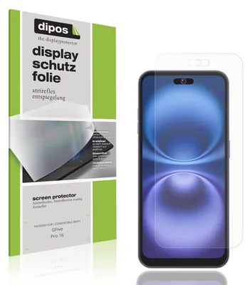 Produktbild von 4x Schutzfolie für GFive Pro 16 matt Displayschutzfolie Folie Display Schutz dipos