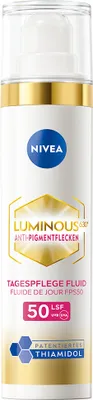 Produktbild von NIVEA LUMINOUS630 Anti-Pigmentflecken Tagespflege Fluid LSF 50, Tagescreme, Frauen, Jeder Hauttyp, Gesicht, Anti-pigmentation, Verhindert Altersflecken, 40 ml